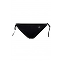 CALVIN KLEIN JEANS STRING SIDE TIE ΜΑΓΙΟ ΓΥΝΑΙΚΕΙΟ BLACK