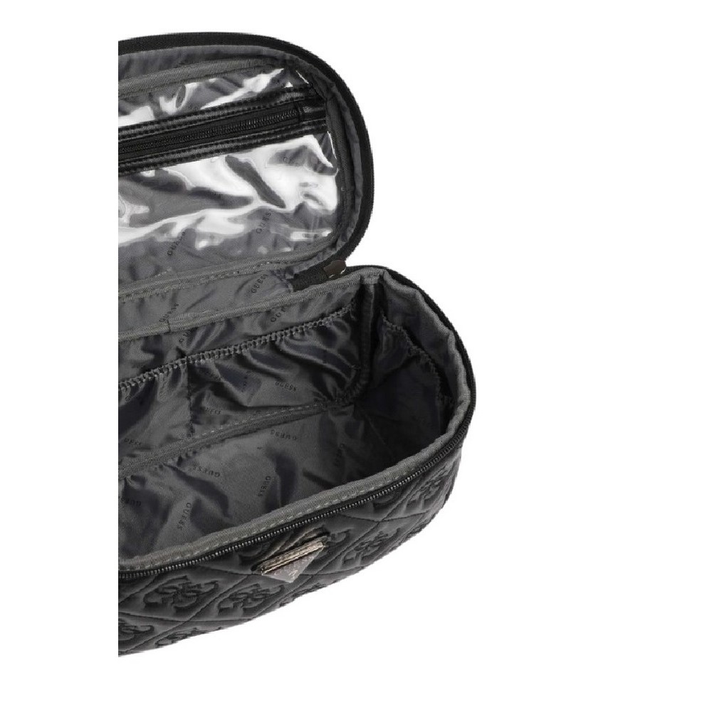 GUESS ADELASIA TOILETRY TRAIN CASE ΝΕΣΕΣΕΡ ΓΥΝΑΙΚΕΙΟ BLACK