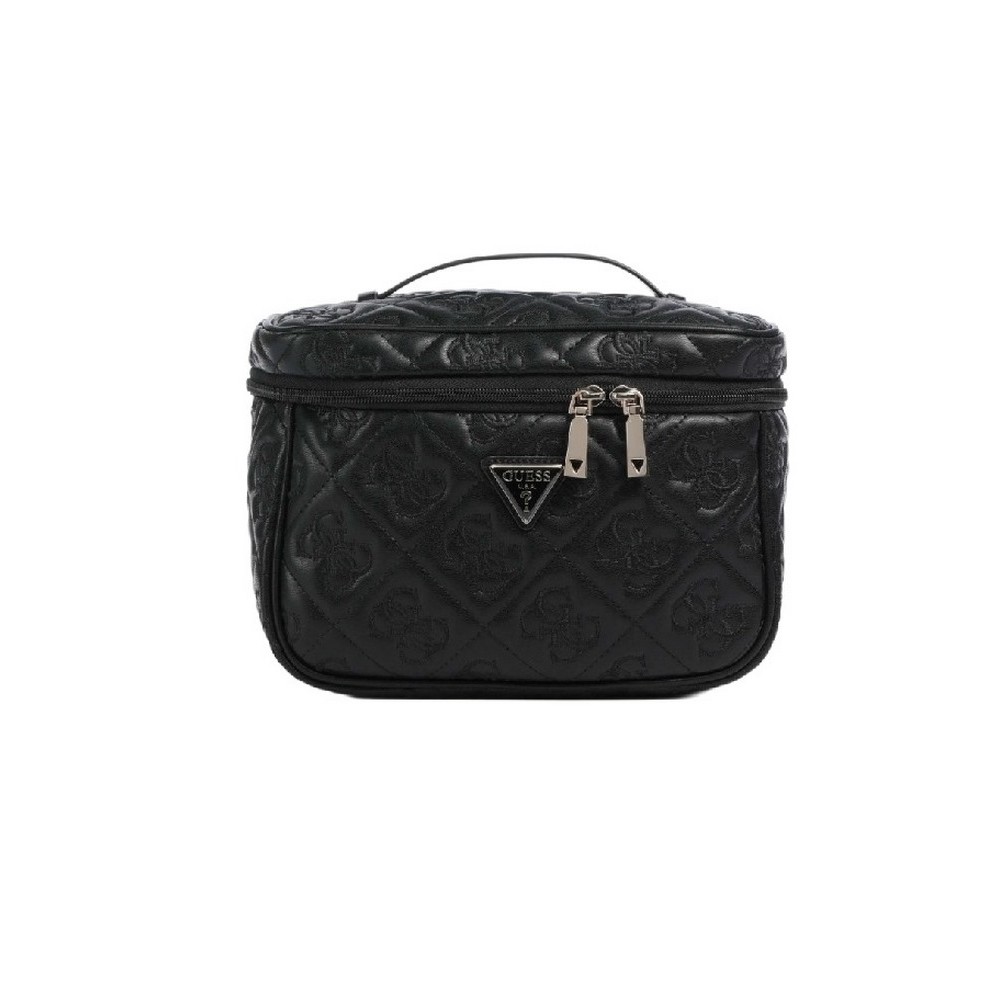 GUESS ADELASIA TOILETRY TRAIN CASE ΝΕΣΕΣΕΡ ΓΥΝΑΙΚΕΙΟ BLACK
