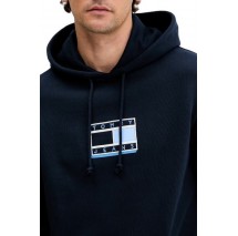 TOMMY JEANS REG POP CLR FLAG HOODIE EXT ΦΟΥΤΕΡ ΜΠΛΟΥΖΑ ΑΝΔΡΙΚΗ NAVY