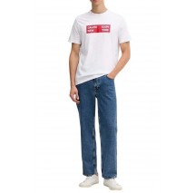 CALVIN KLEIN JEANS 30S EU CKNY BOX GRAPHIC TEE T-SHIRT ΜΠΛΟΥΖΑ ΑΝΔΡΙΚΗ WHITE