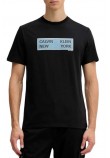CALVIN KLEIN JEANS 30S EU CKNY BOX GRAPHIC TEE T-SHIRT ΜΠΛΟΥΖΑ ΑΝΔΡΙΚΗ BLACK