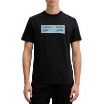 CALVIN KLEIN JEANS 30S EU CKNY BOX GRAPHIC TEE T-SHIRT ΜΠΛΟΥΖΑ ΑΝΔΡΙΚΗ BLACK
