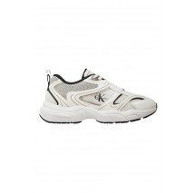 CALVIN KLEIN JEANS RETRO TENNIS MESH ML ΠΑΠΟΥΤΣΙ ΓΥΝΑΙΚΕΙΟ BRIGHT WHITE
