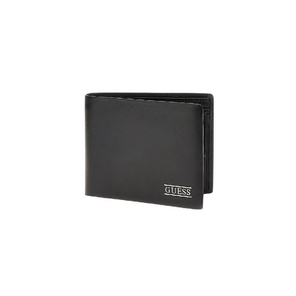 GUESS NEW BOSTON R BLLFLD W C POCKET ΠΟΡΤΟΦΟΛΙ ΑΝΔΡΙΚΟ BLACK