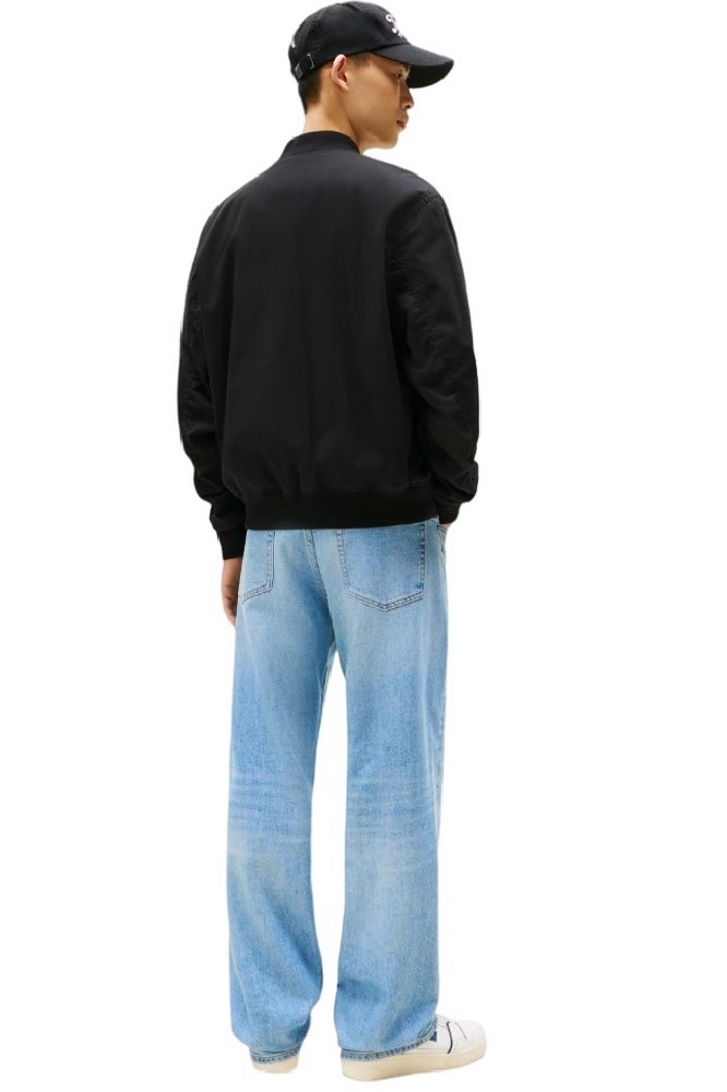 TOMMY JEANS COTTON BOMBER JACKET ΜΠΟΥΦΑΝ ΑΝΔΡΙΚΟ BLACK