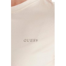 GUESS TRACEY CN T-SHIRT ΜΠΛΟΥΖΑ ΓΥΝΑΙΚΕΙΑ ECRU