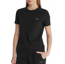 GUESS TRACEY CN T-SHIRT ΜΠΛΟΥΖΑ ΓΥΝΑΙΚΕΙΑ BLACK