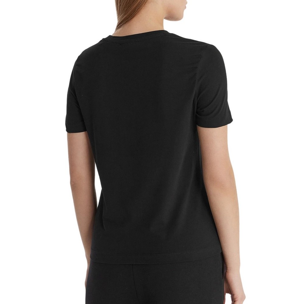 GUESS TRACEY CN T-SHIRT ΜΠΛΟΥΖΑ ΓΥΝΑΙΚΕΙΑ BLACK