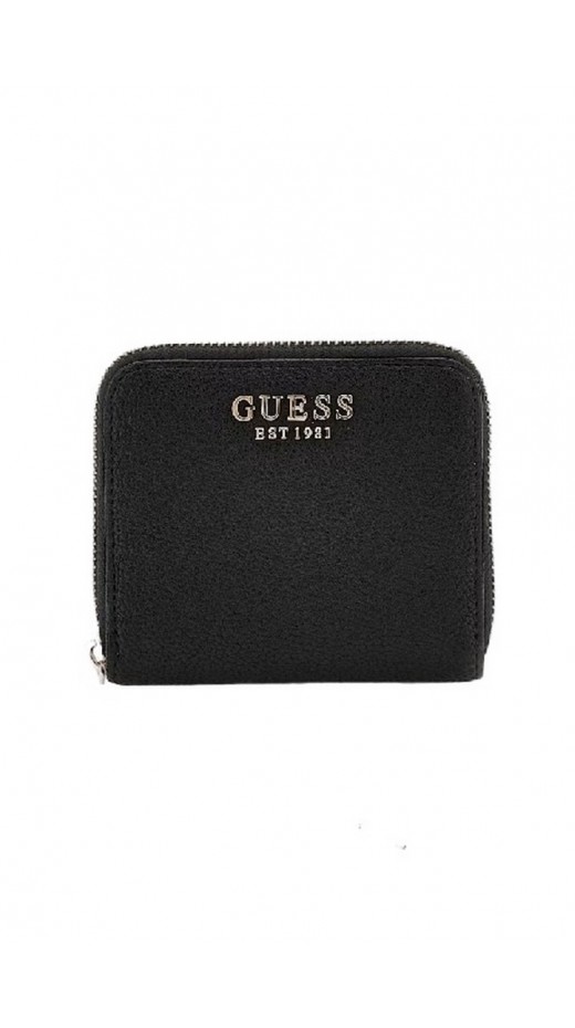 GUESS LAUREL SLG SMALL ZIP AROUND ΠΟΡΤΟΦΟΛΙ ΓΥΝΑΙΚΕΙΟ BLACK