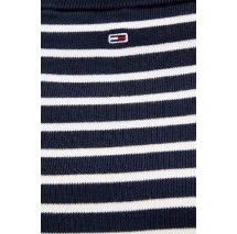 TOMMY JEANS OFF SHOULDER STRIPE SWEATER ΤΟΠ ΓΥΝΑΙΚΕΙΟ NAVY
