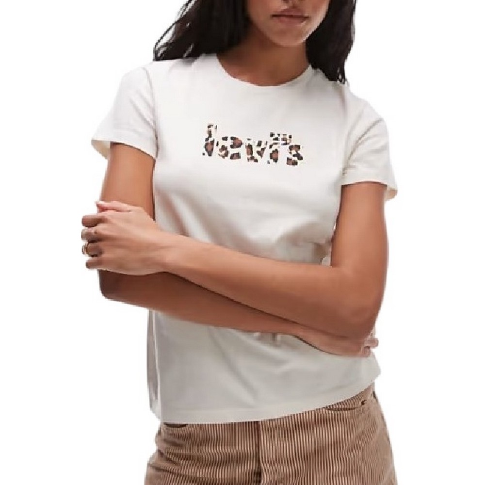 LEVIS® LSE THE PERFECT TEE T-SHIRT ΜΠΛΟΥΖΑ ΓΥΝΑΙΚΕΙΑ ECRU