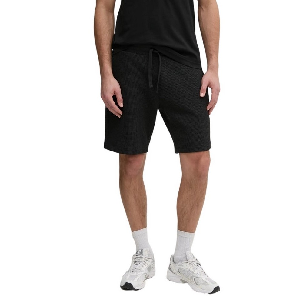 CALVIN KLEIN JEANS CHUNKY WAFFLE SHORT ΒΕΡΜΟΥΔΑ ΑΝΔΡΙΚΗ BLACK