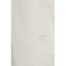 CALVIN KLEIN JEANS CHUNKY WAFFLE SHORT ΒΕΡΜΟΥΔΑ ΑΝΔΡΙΚΗ ECRU
