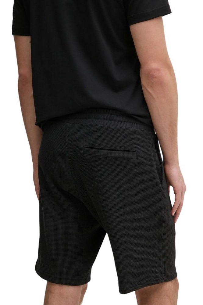 CALVIN KLEIN JEANS CHUNKY WAFFLE SHORT ΒΕΡΜΟΥΔΑ ΑΝΔΡΙΚΗ BLACK