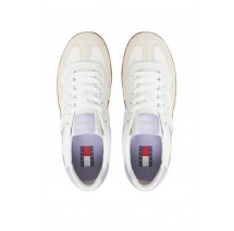 TOMMY JEANS THE GREENWICH FLATFORM ΠΑΠΟΥΤΣΙ ΓΥΝΑΙΚΕΙΟ ECRU