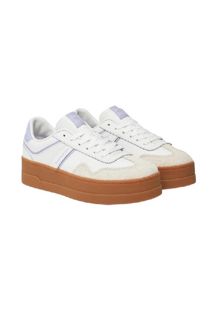 TOMMY JEANS THE GREENWICH FLATFORM ΠΑΠΟΥΤΣΙ ΓΥΝΑΙΚΕΙΟ ECRU