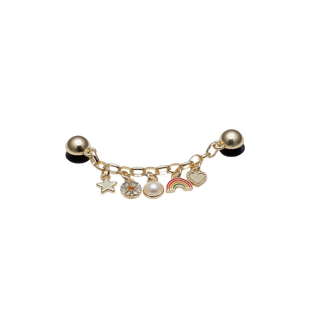 CROCS FRIENDSHIP BRACELET CHAIN JIBBITZ CHARMS ΓΥΝΑΙΚΕΙΟ GOLD