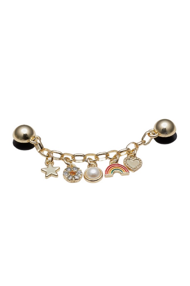 CROCS FRIENDSHIP BRACELET CHAIN JIBBITZ CHARMS ΓΥΝΑΙΚΕΙΟ GOLD
