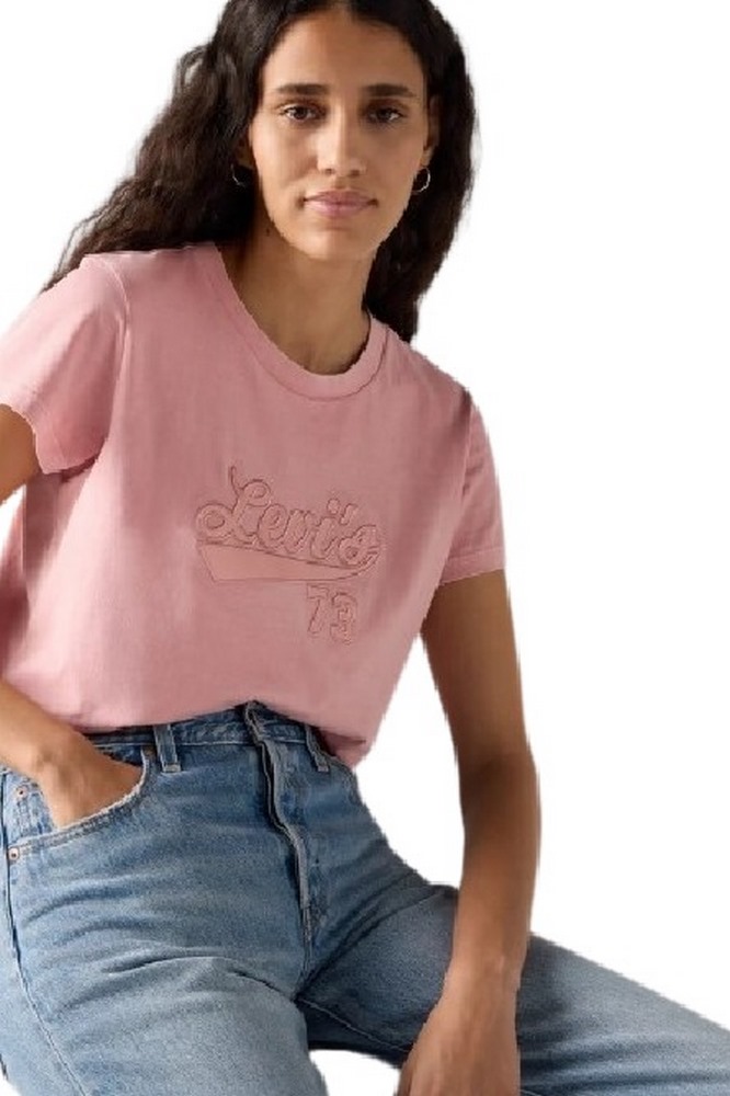 LEVIS GRAPHIC BOXY A88040039 T-SHIRT ΜΠΛΟΥΖΑ ΓΥΝΑΙΚΕΙΑ PINK