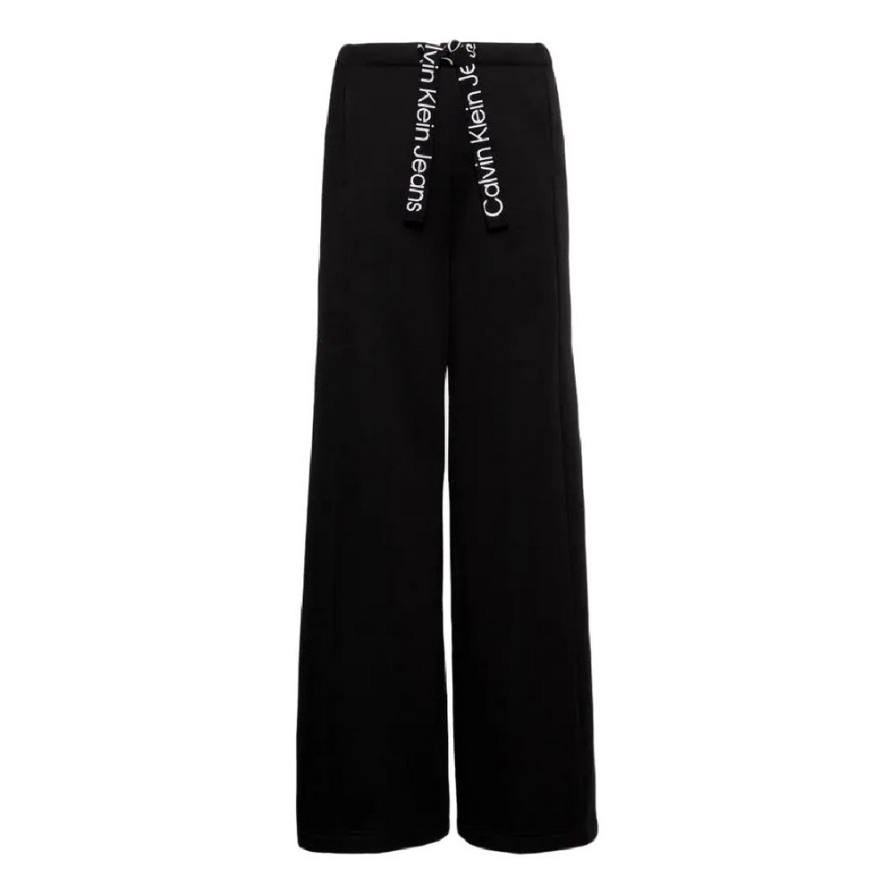 CALVIN KLEIN JEANS TAPE WIDE LEG JOG PANT ΠΑΝΤΕΛΟΝΙ ΓΥΝΑΙΚΕΙΟ BLACK