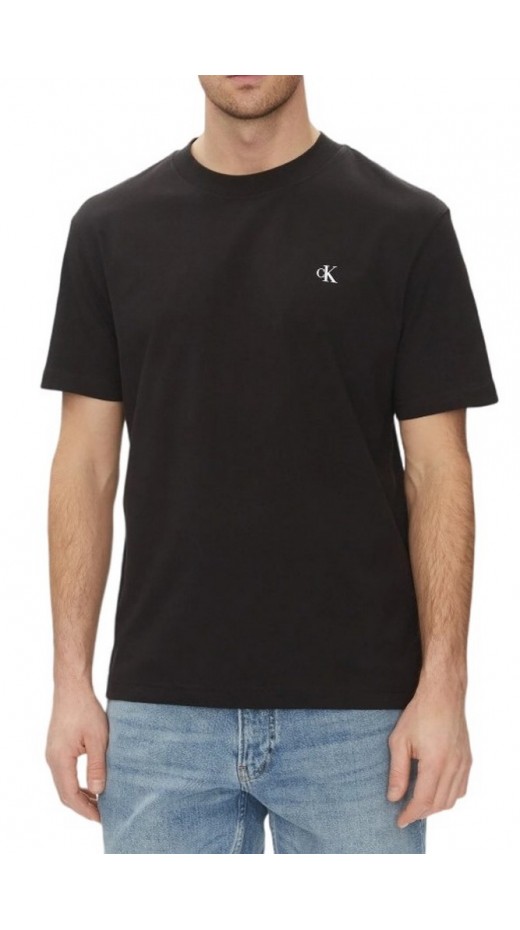 CALVIN KLEIN JEANS PAINTED CALVIN KLEIN JEANS TEE T-SHIRT ΜΠΛΟΥΖΑ ΑΝΔΡΙΚΗ BLACK