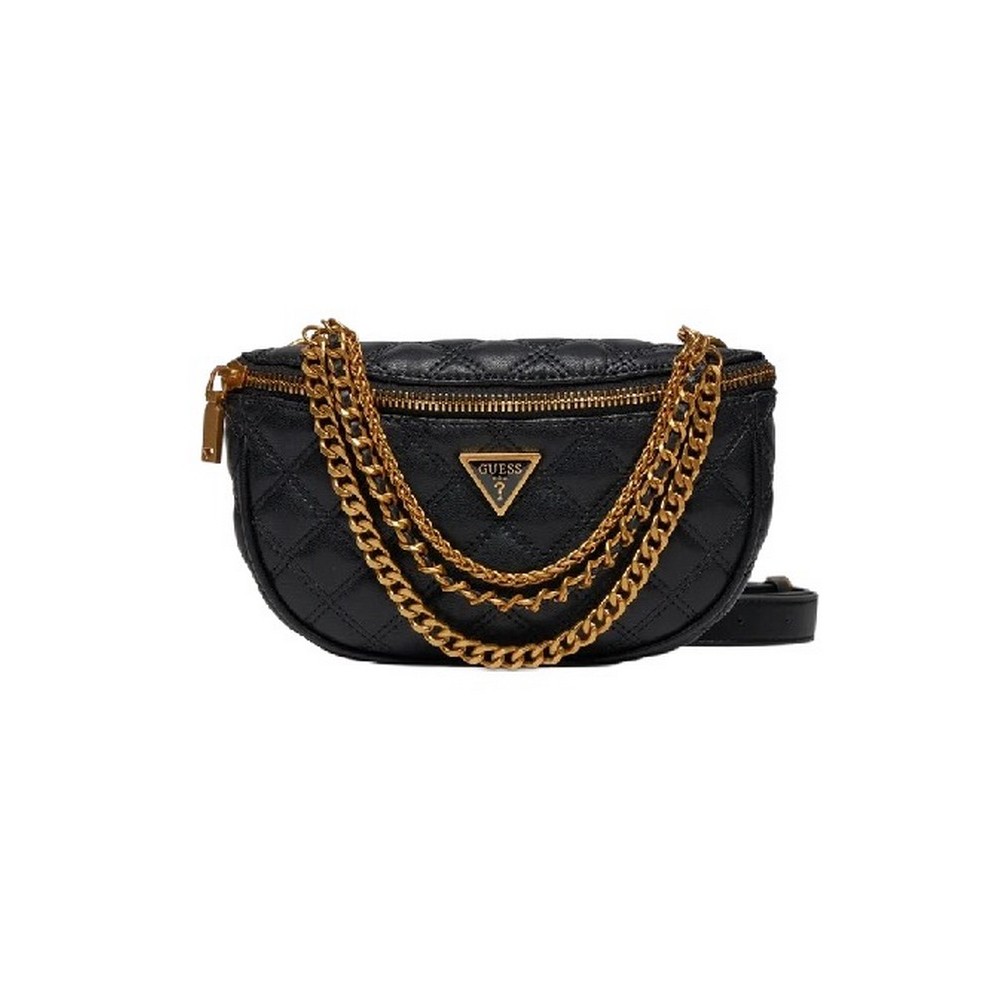 GUESS GIULLY BELT BAG ΤΣΑΝΤΑ ΓΥΝΑΙΚΕΙΑ BLACK