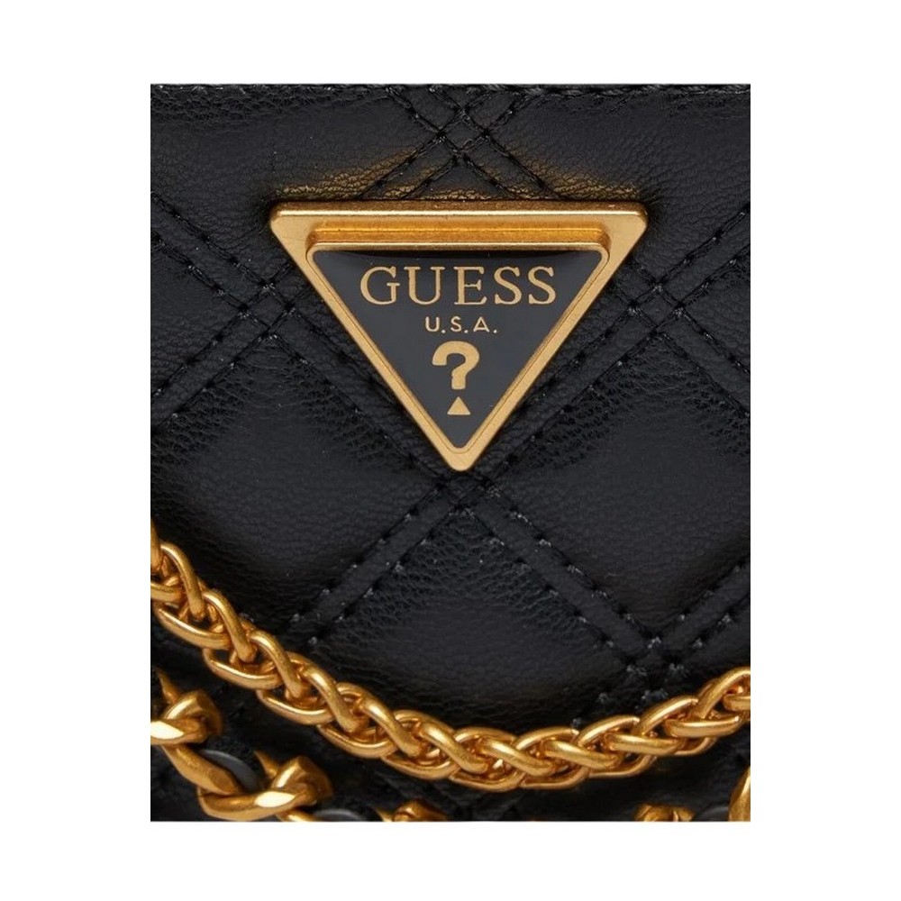 GUESS GIULLY BELT BAG ΤΣΑΝΤΑ ΓΥΝΑΙΚΕΙΑ BLACK