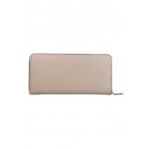 CALVIN KLEIN JEANS SCULPTED ZIP AROUND WALLET ΠΟΡΤΟΦΟΛΙ ΓΥΝΑΙΚΕΙΟ BEIGE