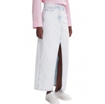TOMMY JEANS CLAIRE MAXI SKIRT CI6011 ΦΟΥΣΤΑ ΓΥΝΑΙΚΕΙΑ DENIM LIGHT