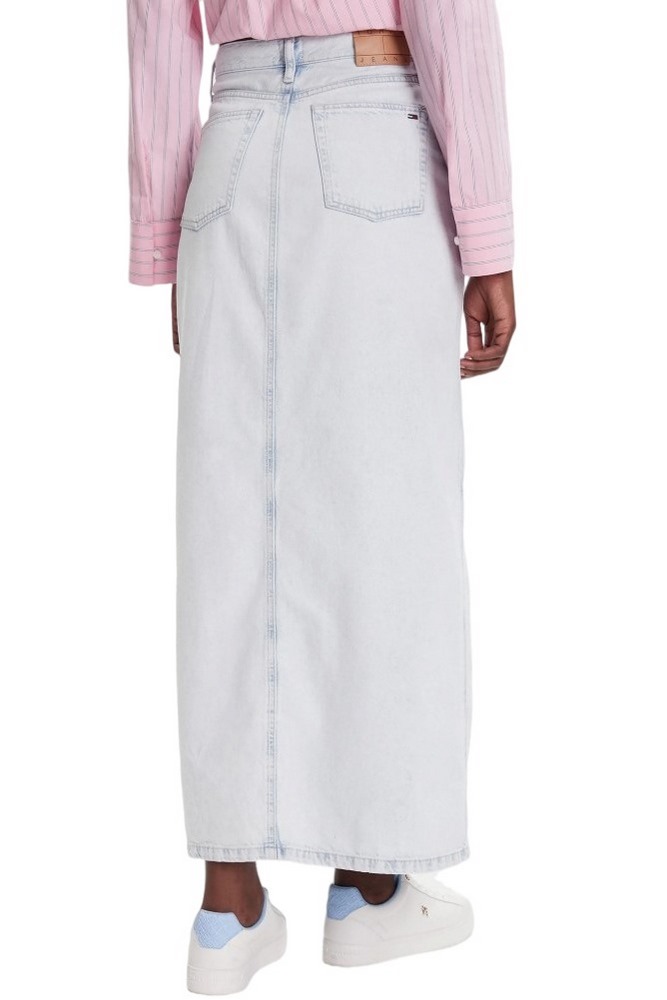 TOMMY JEANS CLAIRE MAXI SKIRT CI6011 ΦΟΥΣΤΑ ΓΥΝΑΙΚΕΙΑ DENIM LIGHT