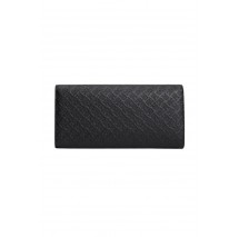 TOMMY HILFIGER ICON LRG FLAP WALLET MONO ΠΟΡΤΟΦΟΛΙ ΓΥΝΑΙΚΕΙΟ BLACK
