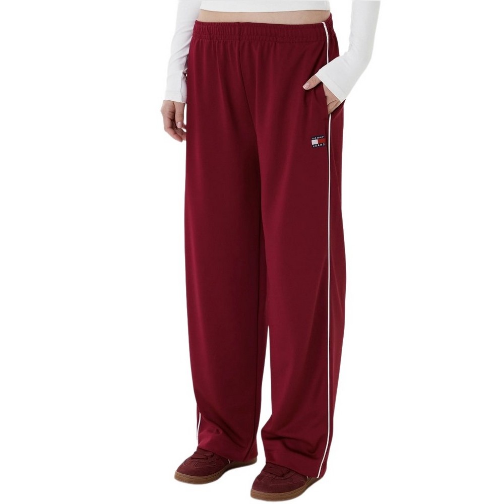 TOMMY JEANS  ARCHIVE TRACK PANT ΦΟΡΜΑ ΠΑΝΤΕΛΟΝΙ  ΓΥΝΑΙΚΕΙΟ BERRY