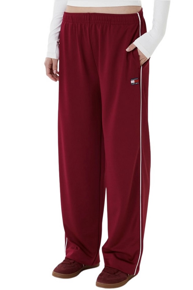 TOMMY JEANS  ARCHIVE TRACK PANT ΦΟΡΜΑ ΠΑΝΤΕΛΟΝΙ  ΓΥΝΑΙΚΕΙΟ BERRY