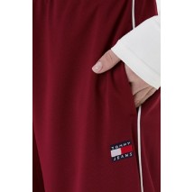 TOMMY JEANS  ARCHIVE TRACK PANT ΦΟΡΜΑ ΠΑΝΤΕΛΟΝΙ  ΓΥΝΑΙΚΕΙΟ BERRY
