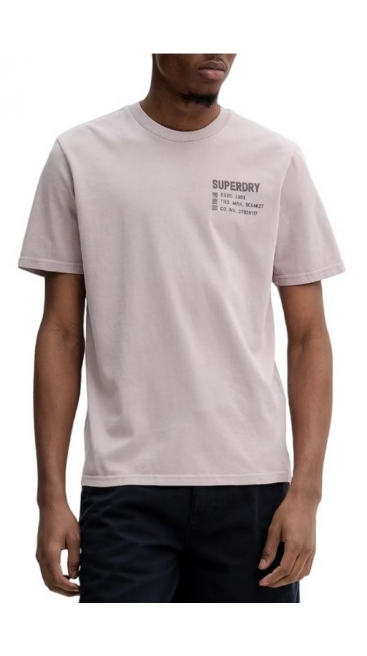 SUPERDRY D2 SDSW UTILITY SPORT GRAPHIC T-SHIRT ΜΠΛΟΥΖΑ ΑΝΔΡΙΚΗ CLOUD GREY