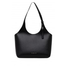 TOMMY HILFIGER  LOGO TOTE ΤΣΑΝΤΑ ΓΥΝΑΙΚΕΙΑ BLACK