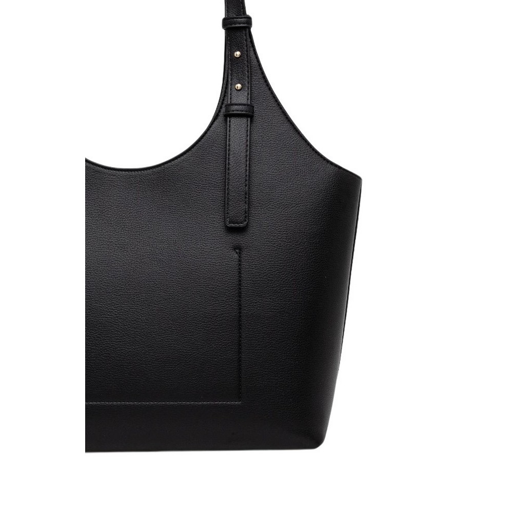 TOMMY HILFIGER  LOGO TOTE ΤΣΑΝΤΑ ΓΥΝΑΙΚΕΙΑ BLACK