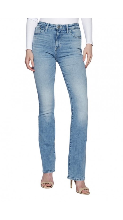 GUESS SEXY FLARE ΠΑΝΤΕΛΟΝΙ ΓΥΝΑΙΚΕΙΟ BLUΕ DENIM