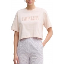 CALVIN KLEIN JEANS VARSITY CALVIN KLEIN BOXY TEE T-SHIRT ΜΠΛΟΥΖΑ ΓΥΝΑΙΚΕΙΑ PEONY