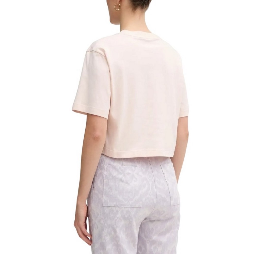 CALVIN KLEIN JEANS VARSITY CALVIN KLEIN BOXY TEE T-SHIRT ΜΠΛΟΥΖΑ ΓΥΝΑΙΚΕΙΑ PEONY