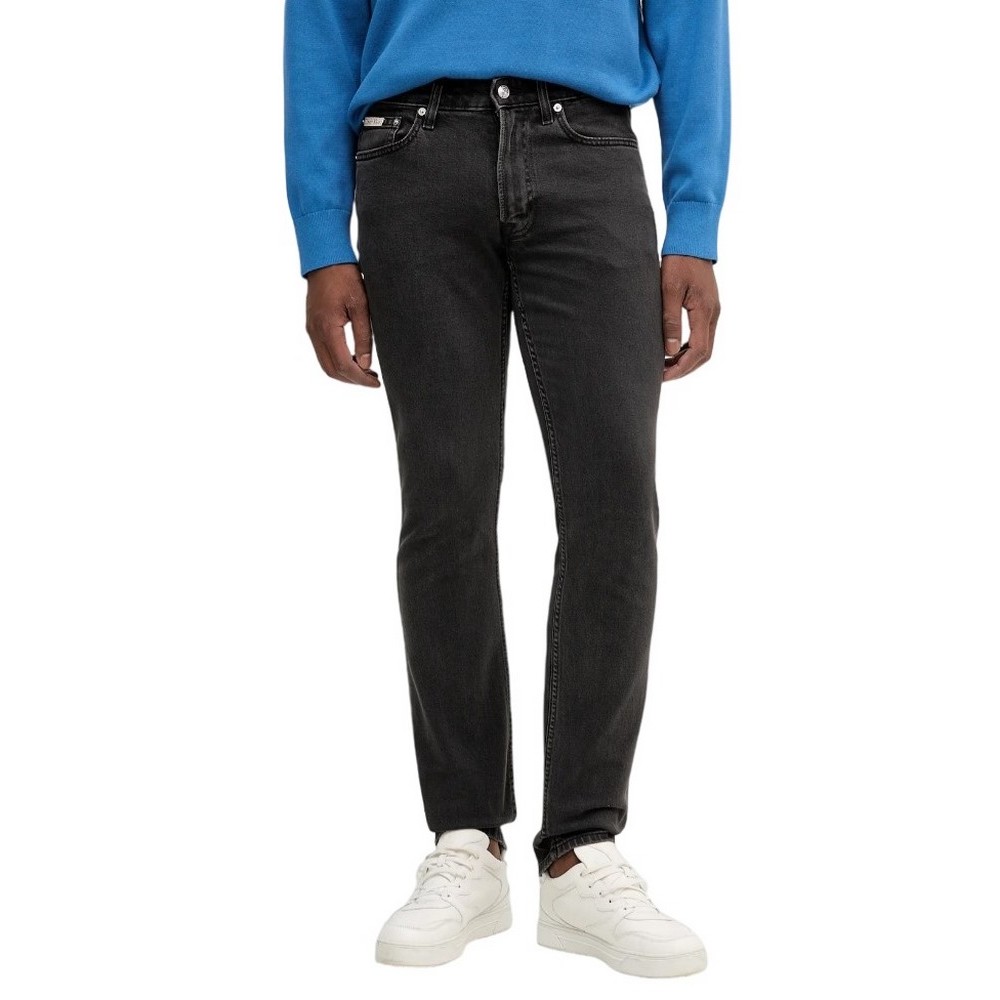 CALVIN KLEIN JEANS SLIM ESSENTIAL BLACK JEAN ΠΑΝΤΕΛΟΝΙ ΑΝΔΡΙΚΟ BLACK