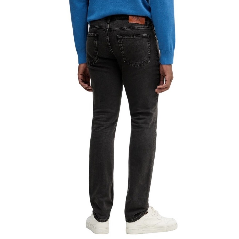 CALVIN KLEIN JEANS SLIM ESSENTIAL BLACK JEAN ΠΑΝΤΕΛΟΝΙ ΑΝΔΡΙΚΟ BLACK