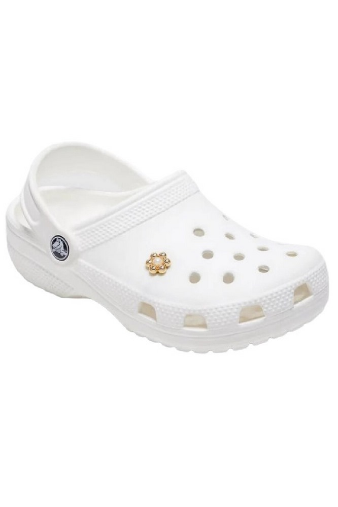 CROCS GOLD AND PEARL TINY FlLOWER ΑΞΕΣΟΥΑΡ JIBBITZ CHARMS ΓΥΝΑΙΚΕΙΟ GOLD