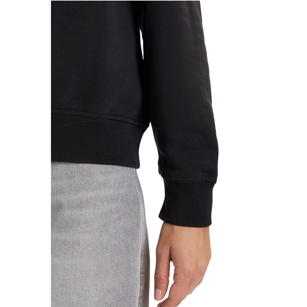 CALVIN KLEIN JEANS LS ARCHV LG FRNCH TR ΦΟΥΤΕΡ ΜΠΛΟΥΖΑ ΓΥΝΑΙΚΕΙΑ BLACK
