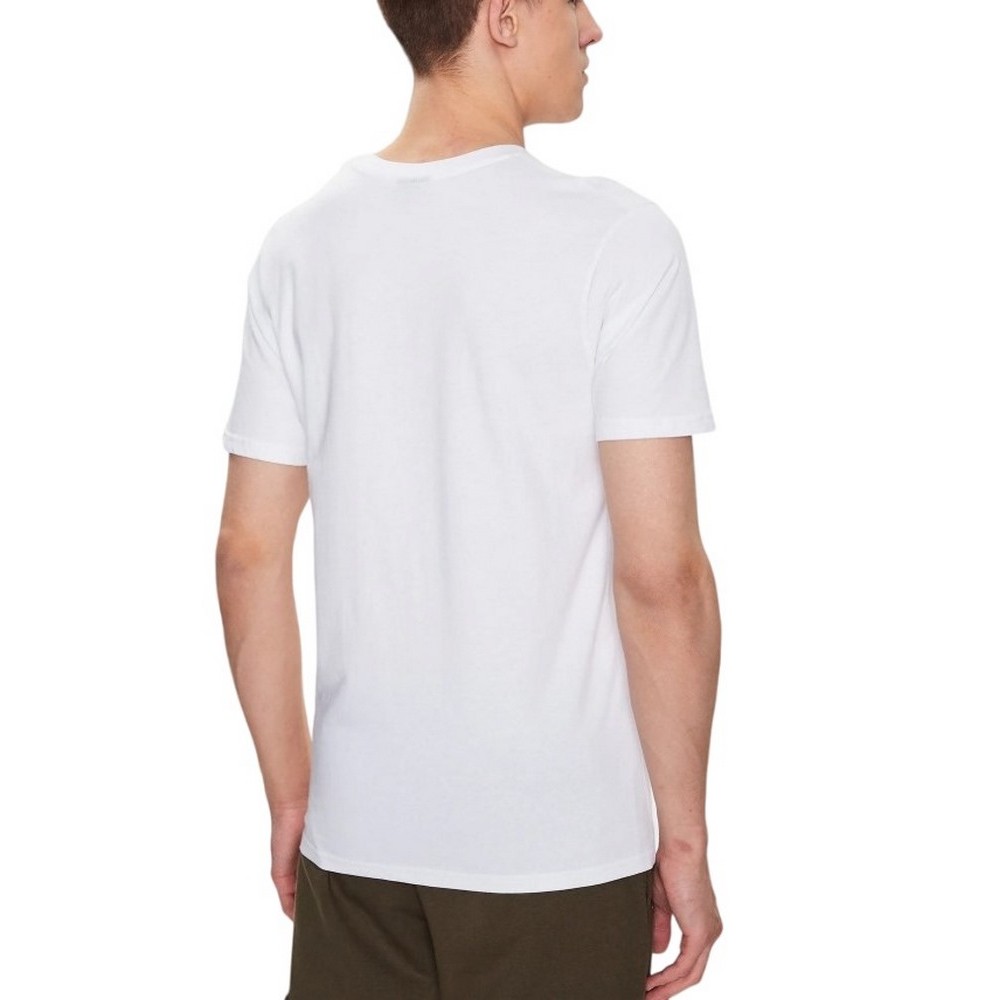 ELLESSE FUNDAMENTALS CORE OLLIO T-SHIRT ΜΠΛΟΥΖΑ ΑΝΔΡΙΚΗ WHITE