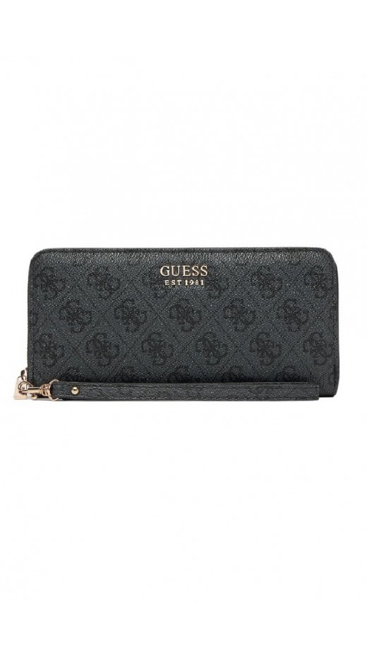 GUESS BRENTON SLG LRG ZIP AROUND ΠΟΡΤΟΦΟΛΙ ΓΥΝΑΙΚΕΙΟ GREY