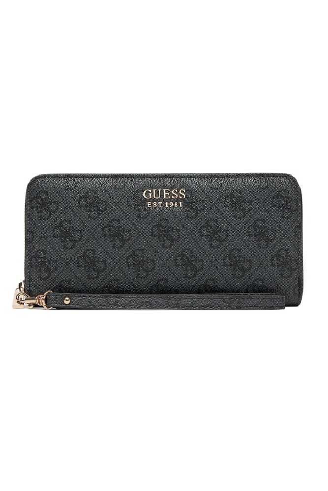 GUESS BRENTON SLG LRG ZIP AROUND ΠΟΡΤΟΦΟΛΙ ΓΥΝΑΙΚΕΙΟ GREY