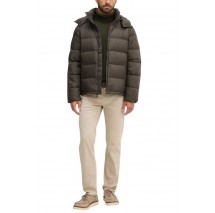 CALVIN KLEIN JEANS LS NYLN ZP OFF HD DW ΜΠΟΥΦΑΝ ΑΝΔΡΙΚΟ KHAKI