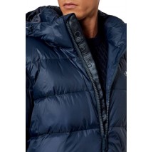 CALVIN KLEIN JEANS LS NYLN ZP OFF HD DW ΜΠΟΥΦΑΝ ΑΝΔΡΙΚΟ NAVY